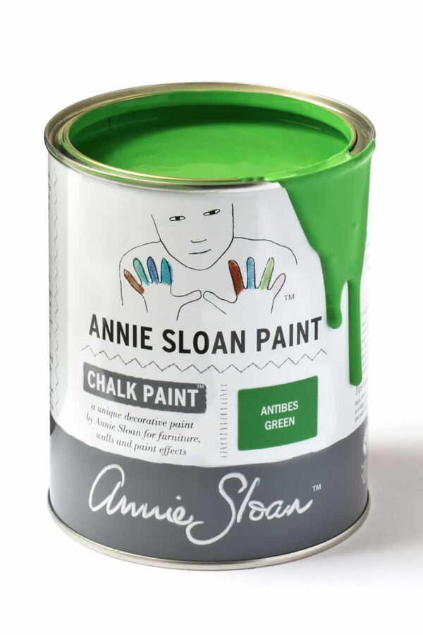 annie sloan chalk paint antibes green 1l