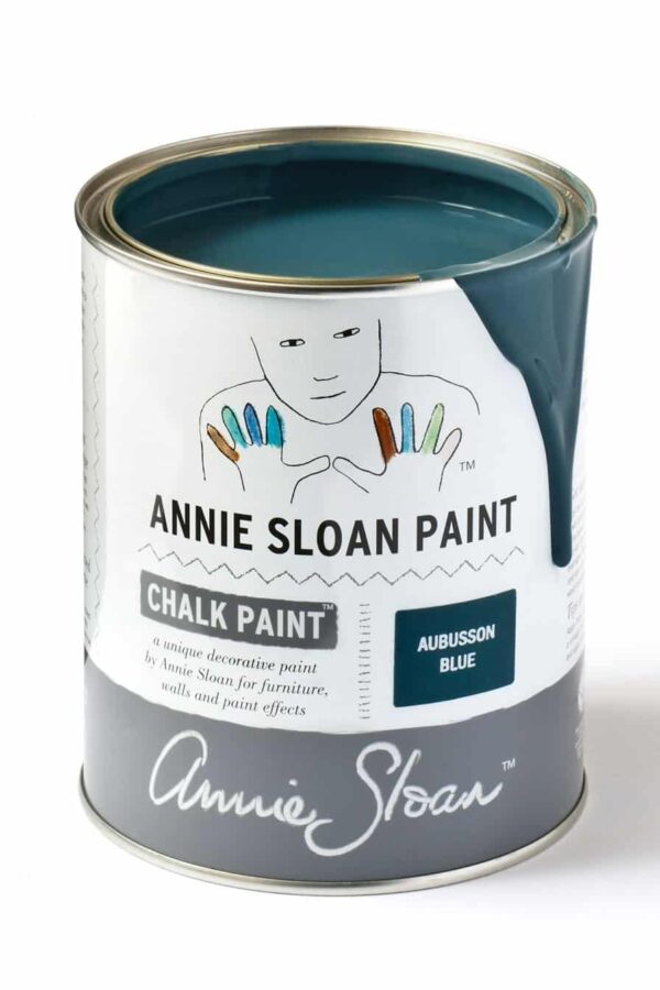 annie sloan chalk paint aubusson blue 1l