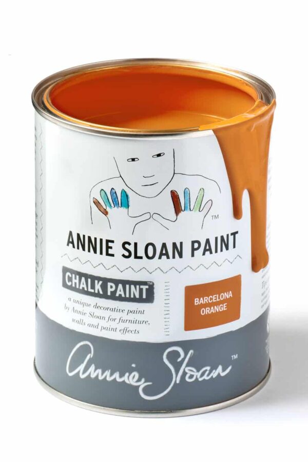 annie sloan chalk paint barcelona orange 1l