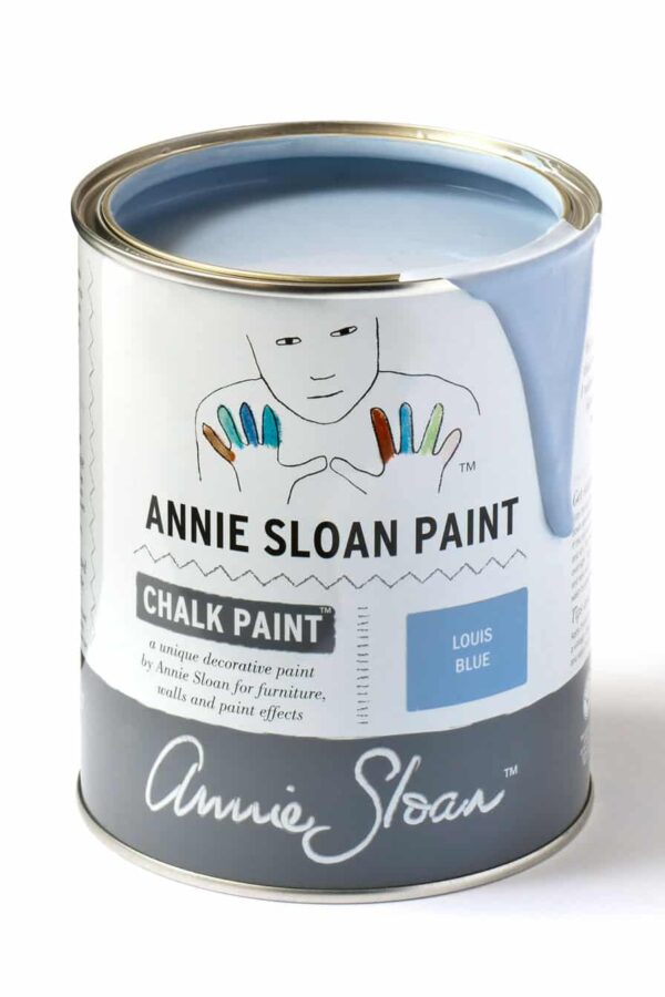 annie sloan chalk paint louis blue 1l
