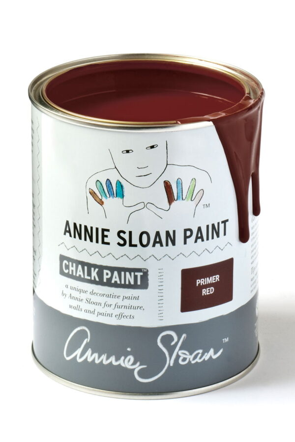 annie sloan chalk paint primer red 1l