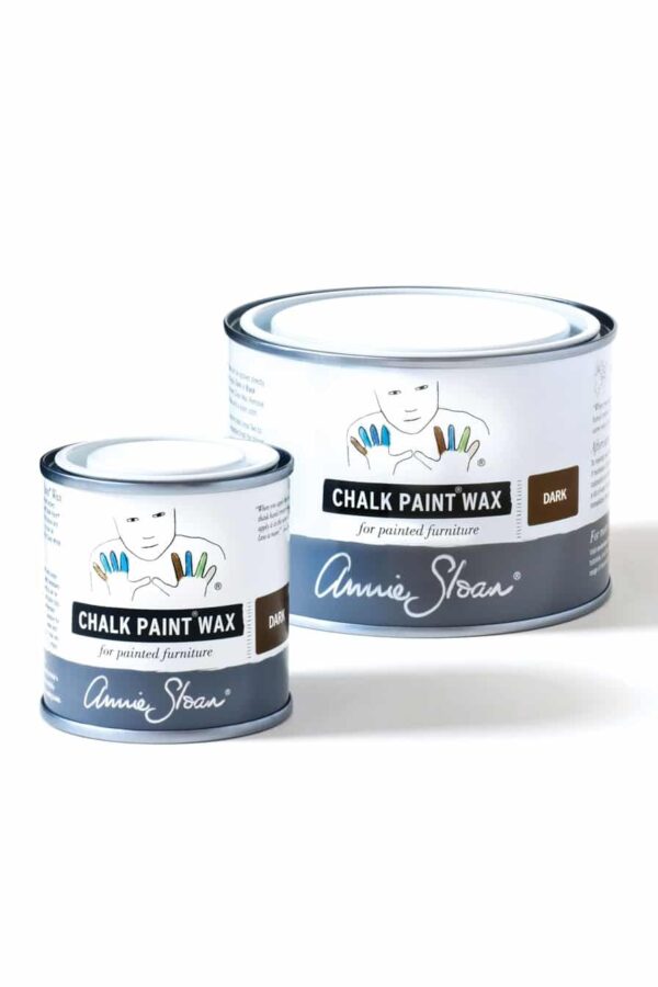 annie sloan chalk paint wax in dark 500ml and 120ml 896 1